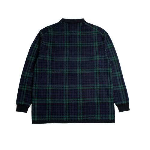 L/S Polo Black Watch Tartan