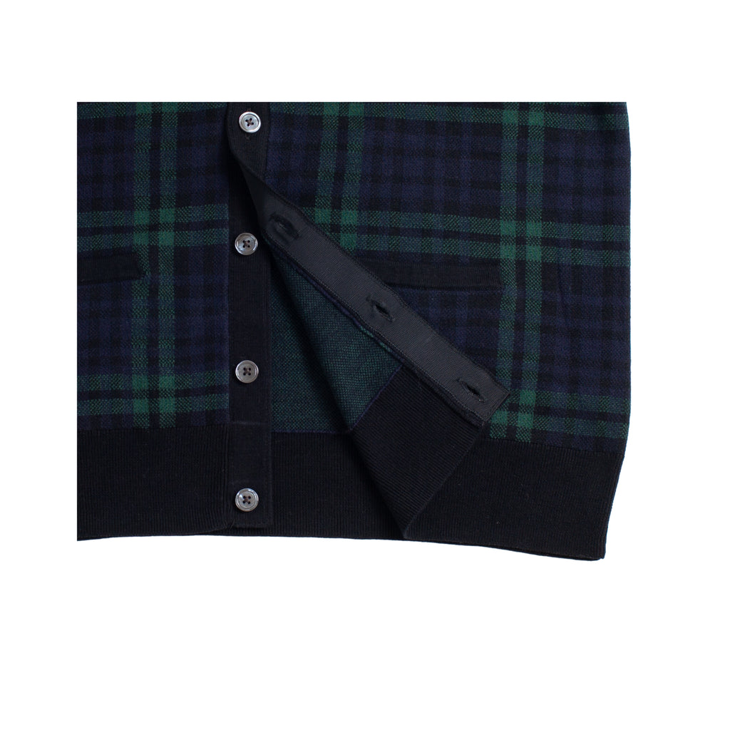 Woodstock Cardigan Black Watch Tartan